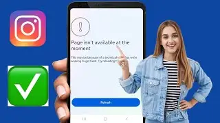 Page isn't available right now Instagram | Fix Page isn't available right now Instagram problem