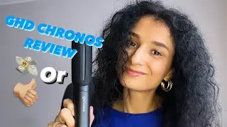 GHD CHRONOS ON CURLY HAIR | Honest & Non-sponsored video | Is it the money worth?