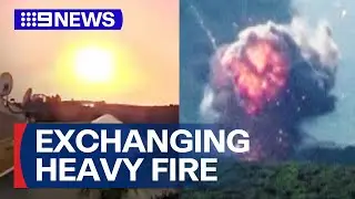 Israel and Hezbollah both claim victory after exchanging heavy fire | 9 News Australia