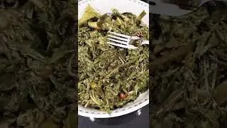 Sayur paku yang muantap
