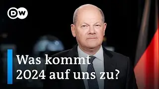 Scholz spricht den Deutschen Mut zu, Zukunftsängste abzulegen | DW Nachrichten