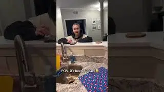 Her face at the end .. 😂 