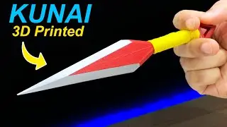 3 KUNAI Designs - NARUTO KUNAI 3D Design & Printing