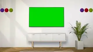 wall tv green screen video || smart tv green screen video no copyright