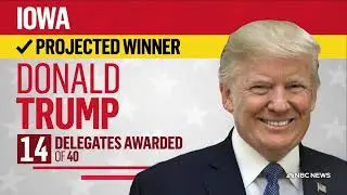 2024 Iowa GOP Caucus - Trump Wins Projection (CNN, MSNBC, ABC, FOX & More)