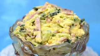 Простой салат НЕЖНЫЙ.
