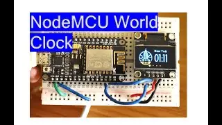 NodeMCU World Clock