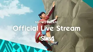 The Sims 4 Snowy Escape Livestream