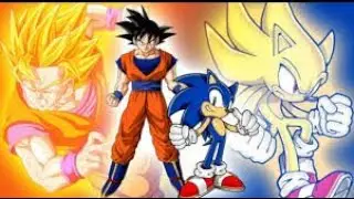 goku and sonic vs naruto and sora