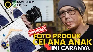 tips foto produk pakaian | CELANA ANAK | foto produk onlinshop