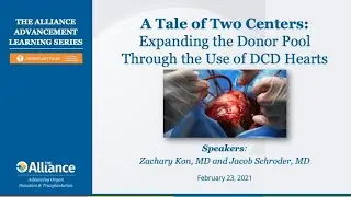 A Tale of Two Centers: Expanding the Donor Pool Through the Use of DCD Hearts
