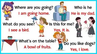 Daily Use English Question Answers |Fun Learning Question Answers