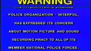 20th Century Fox Video Logo 1982 with Warning