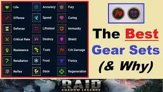 The *BEST* ~Gear Sets~ in Raid Shadow Legends (Each Set Explained)