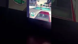 Burned Car In The Pool In GTA Vice City 