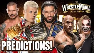 WWE WRESTLEMANIA 39 PREDICTIONS!
