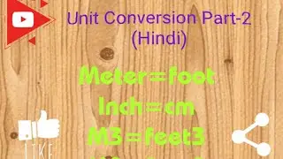Unit Conversion (Hindi)