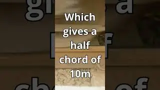 What is a chord? A geometric one not a musical one   