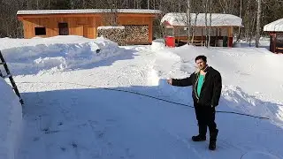 Готовлюсь к весне! Избавляюсь от сугробов!