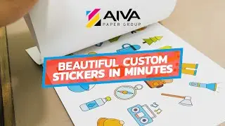 AIVA Paper - Glossy Printable Vinyl Sticker Paper for Inkjet Printer