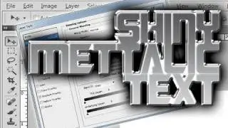 Photoshop - Shiny Metallic Text Effect
