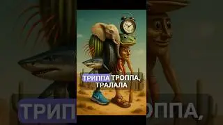 Тралалеро Тралала | Тунг Тунг Тунг Тунг Сахур | Бомбардиро крокодило | перевод | tralalero tralala