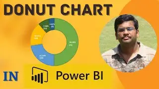 DONUT Chart in Power Bi Tool || Charts in Power Bi Tool || Power Bi Desktop Tool
