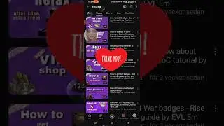 1300 subscribers celebration video ❤️ Rise of Castles videos by EVL Em