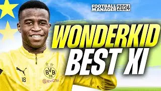 The BEST FM24 Wonderkid Dream XI | Best Football Manager 2024 Wonderkids