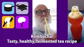 Kombucha! (Cooking + Tutorial + Tools 'n' Tips) And How to Make it