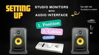 Connecting Studio Monitors To An Audio Interface: Step-by-step Guide #howtovideo #musicproduction