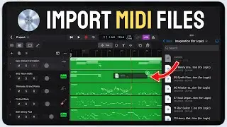 Logic Pro for iPad | How to import a MIDI file