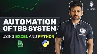 Automate Time and Premium based systems using Excel based Python via Algofox
