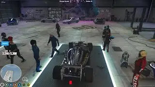 GTAWiseGuy Spawns in a F1 car and drives it around | NoPixel GTA RP