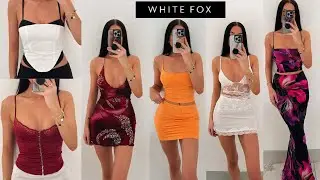 WHITE FOX BOUTIQUE TRY ON HAUL / CUTE TOPS & DRESSES