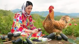 Iranian Cooking  | Experience Authentic Village Life in Mountains Iran