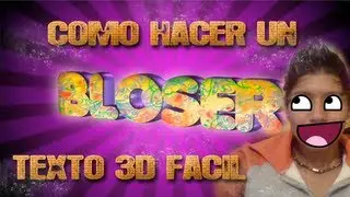 Tutorial como crear / hacer texto 3D + efecto humo en photoshop cs5 + xara 3D