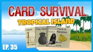 Card Survival: Tropical Island | DEEP Card-Based Survival Game | EP. 35 - Trapping Monkeys!