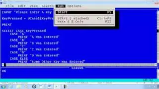 QBasic Tutorial 8 - Select Case Statements - QB64