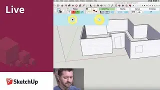 SketchUp Live! Punching Holes in Things (April 13, 2018)