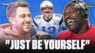 Shaq Gives His Broadcasting Advice To Tom Brady…