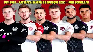 PES 2021 - NEW FACEPACK BAYERN MUNCHEN 2023/2024
