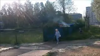 2024-06-27 Пекло началось, пух горит, +30*С, Братск ,Сибирь, Россия