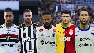 Option File PES 2021 Fevereiro pra PS4/PS5/PC já Atualizado ligas e times e com Neymar ja no Santos!