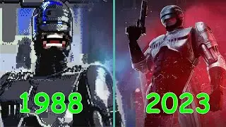 RoboCop Games Evolution. All Robocop Games from 1988 to 2023!