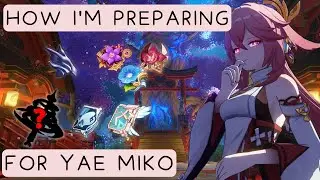 Preparing for Yae Miko | My current build, artifacts, weapons | Genshin Impact