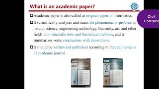 What is an academic Paper | Civil Engineering Content |