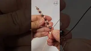 #shortsvideo | Sweet, lovely twisted bracelets | wire and beads Jewelry #diy #handmade