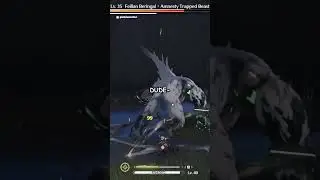 DID HE JUST ITCH HIS BUTT MID BATTLE LOL 