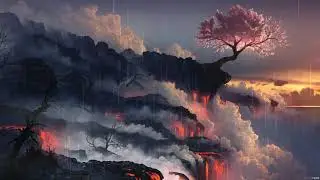 Heavy rain in the rainforest 10 minutes. / Сильный дождь в тропическом лесу 10 минут.